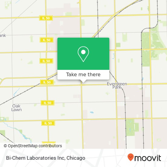 Mapa de Bi-Chem Laboratories Inc