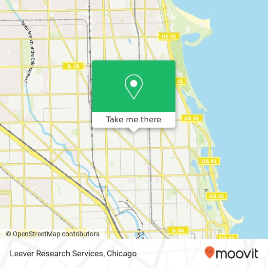 Leever Research Services map