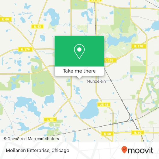 Mapa de Moilanen Enterprise