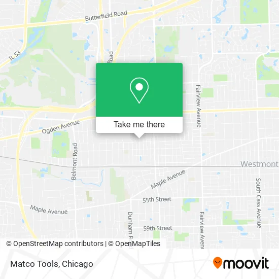 Matco Tools map