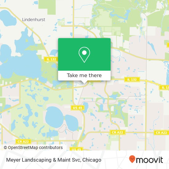Meyer Landscaping & Maint Svc map