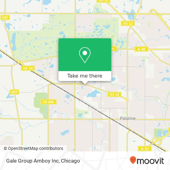 Mapa de Gale Group Amboy Inc