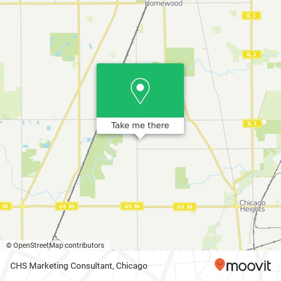 Mapa de CHS Marketing Consultant