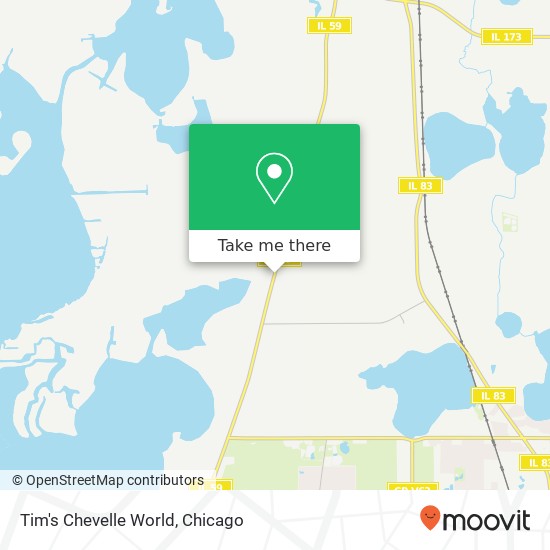 Tim's Chevelle World map