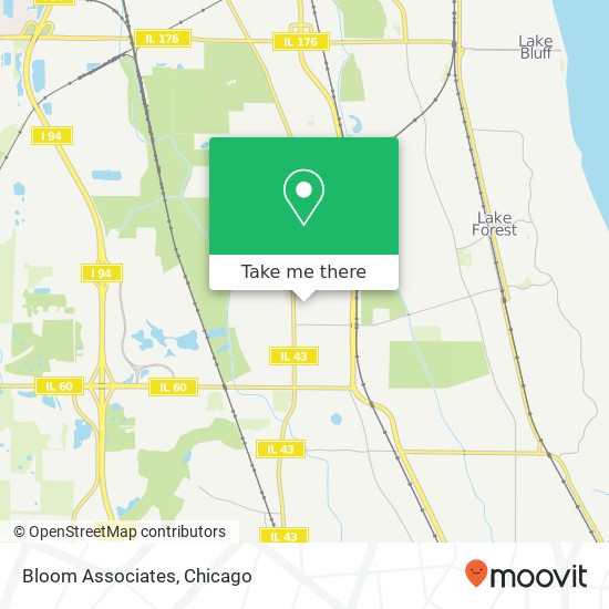 Bloom Associates map