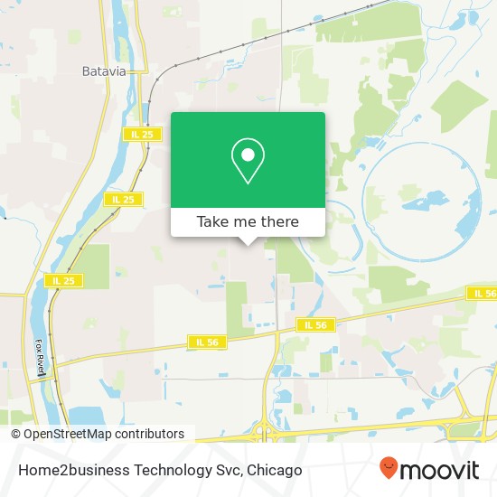 Home2business Technology Svc map