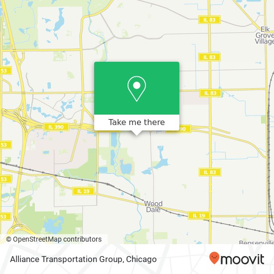 Alliance Transportation Group map