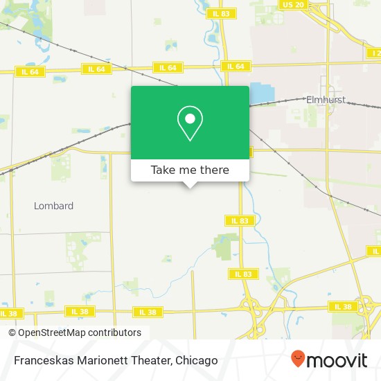 Mapa de Franceskas Marionett Theater