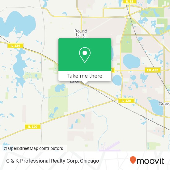 C & K Professional Realty Corp map