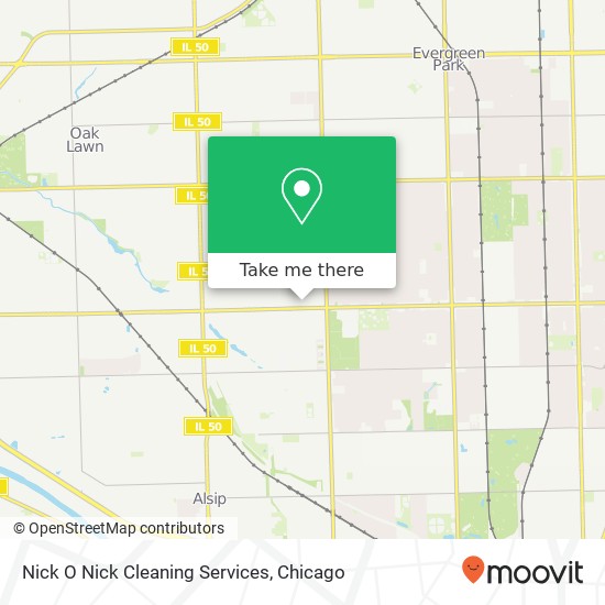 Mapa de Nick O Nick Cleaning Services