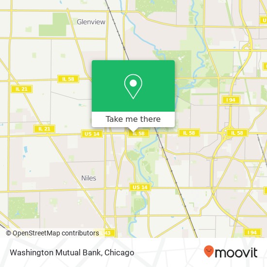 Washington Mutual Bank map