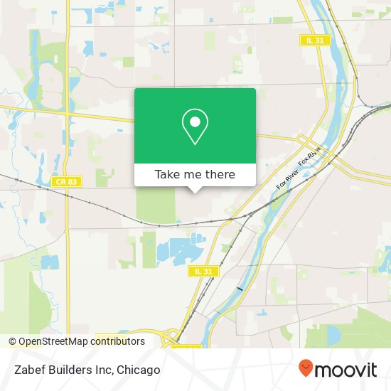 Zabef Builders Inc map