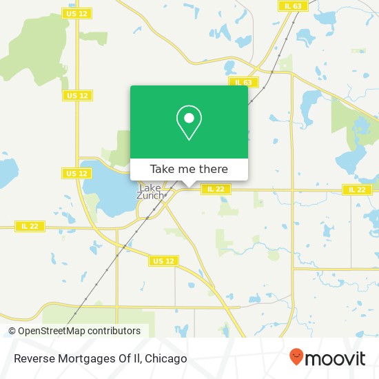 Reverse Mortgages Of Il map