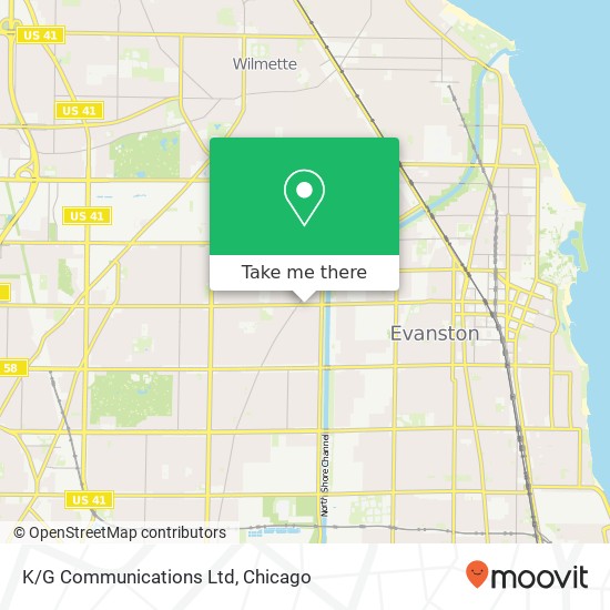 Mapa de K/G Communications Ltd