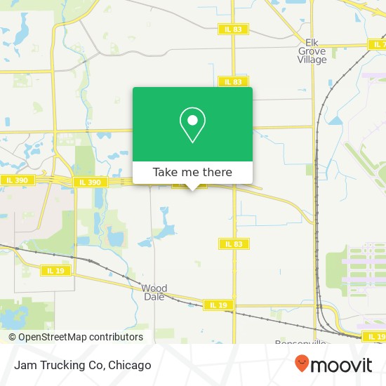 Jam Trucking Co map