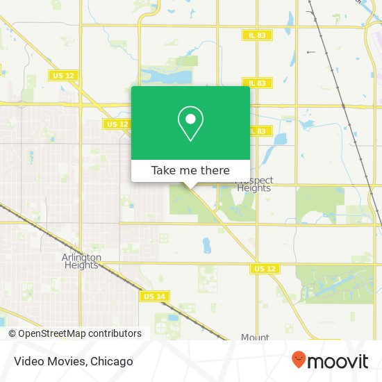 Video Movies map