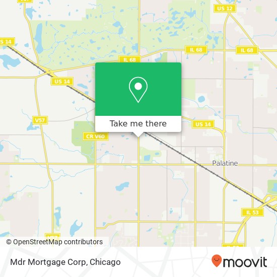 Mdr Mortgage Corp map