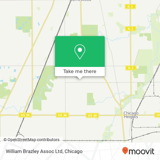 William Brazley Assoc Ltd map