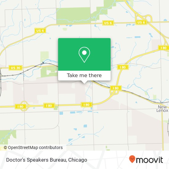 Mapa de Doctor's Speakers Bureau