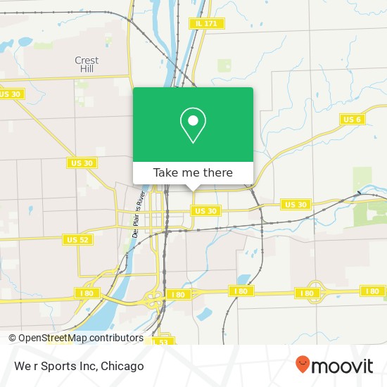 We r Sports Inc map