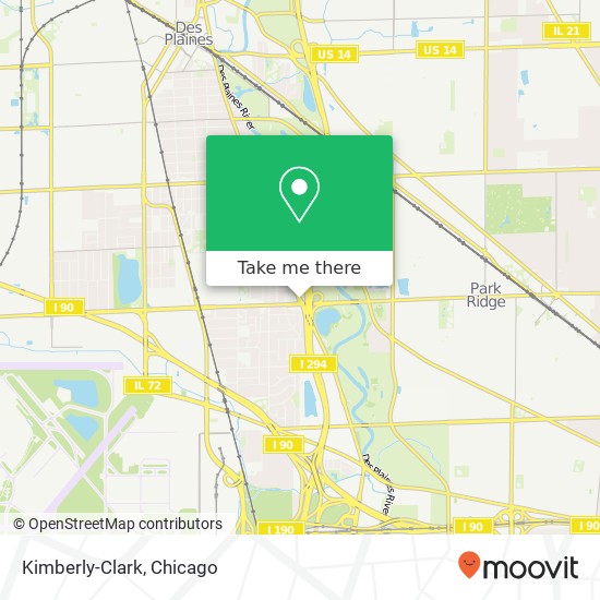 Mapa de Kimberly-Clark