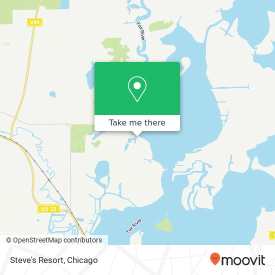 Steve's Resort map