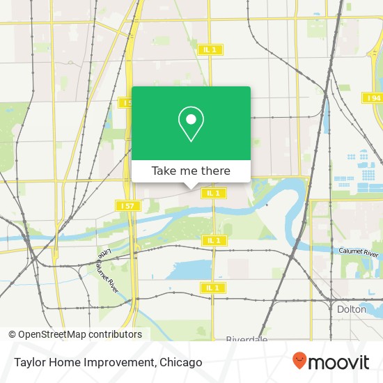Mapa de Taylor Home Improvement