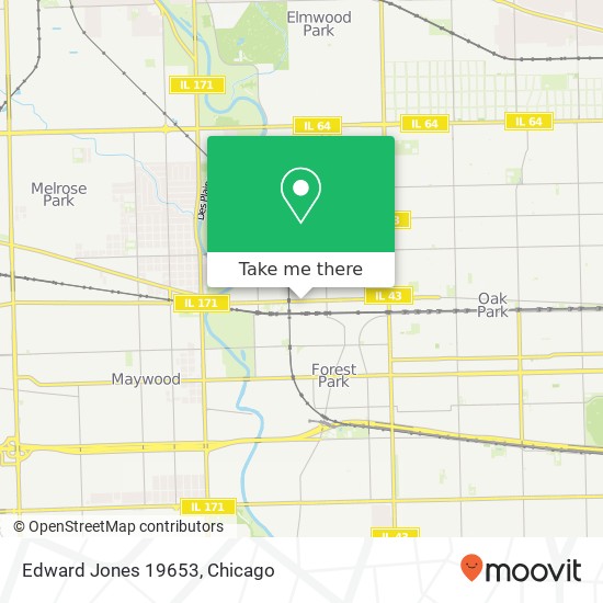 Mapa de Edward Jones 19653