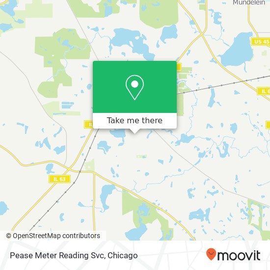 Pease Meter Reading Svc map