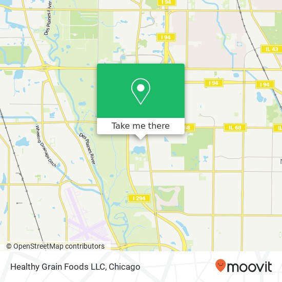 Healthy Grain Foods LLC map