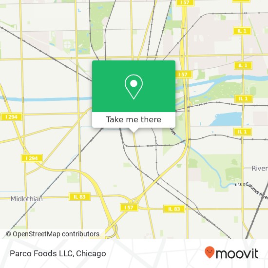 Parco Foods LLC map