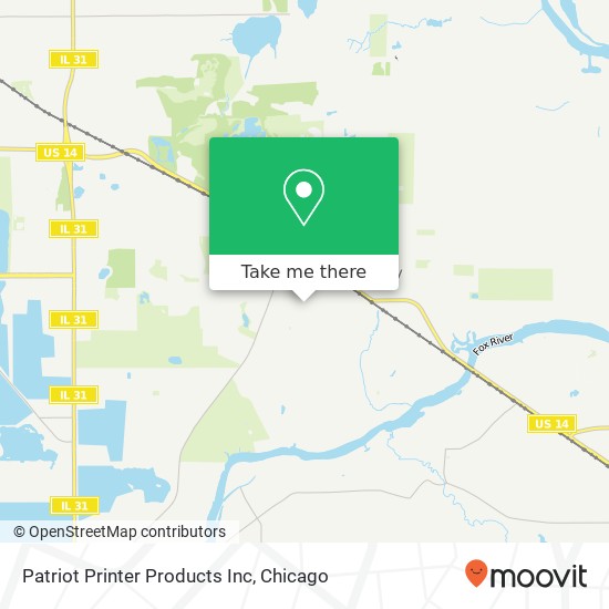 Patriot Printer Products Inc map