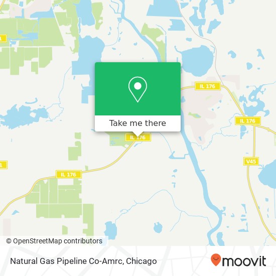 Natural Gas Pipeline Co-Amrc map