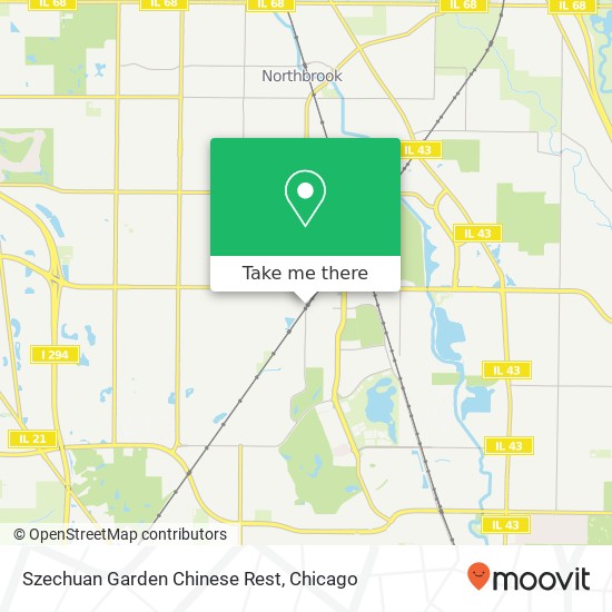 Szechuan Garden Chinese Rest map