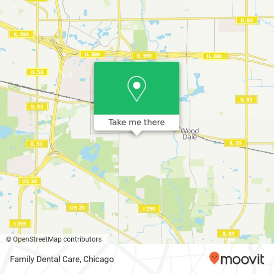 Family Dental Care map