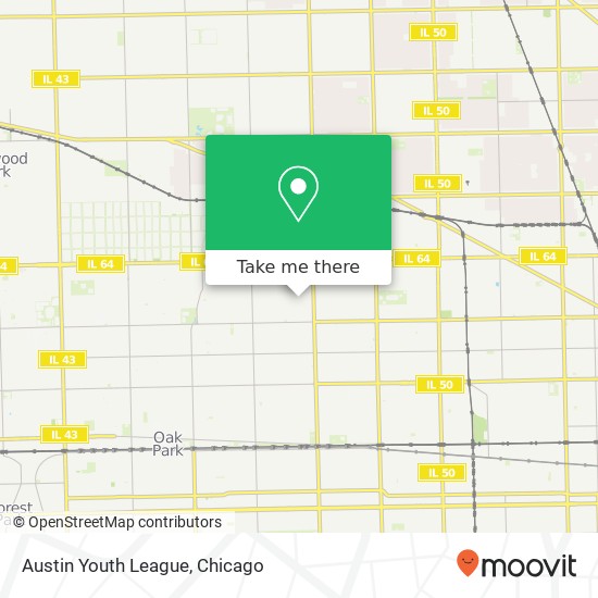 Austin Youth League map