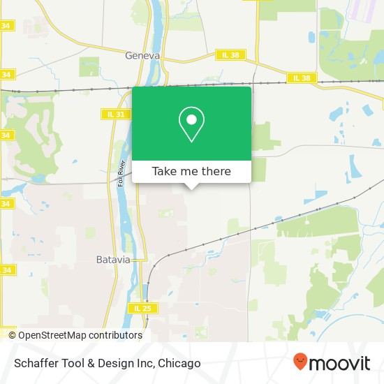 Mapa de Schaffer Tool & Design Inc