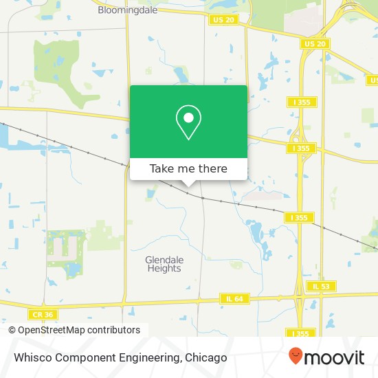 Whisco Component Engineering map