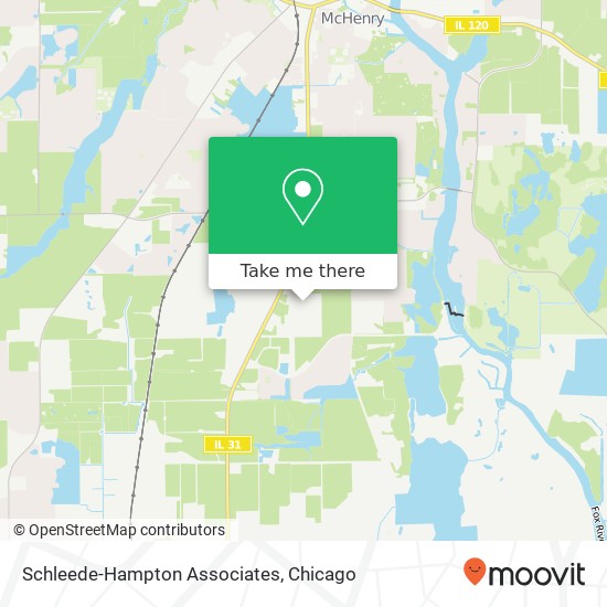 Schleede-Hampton Associates map