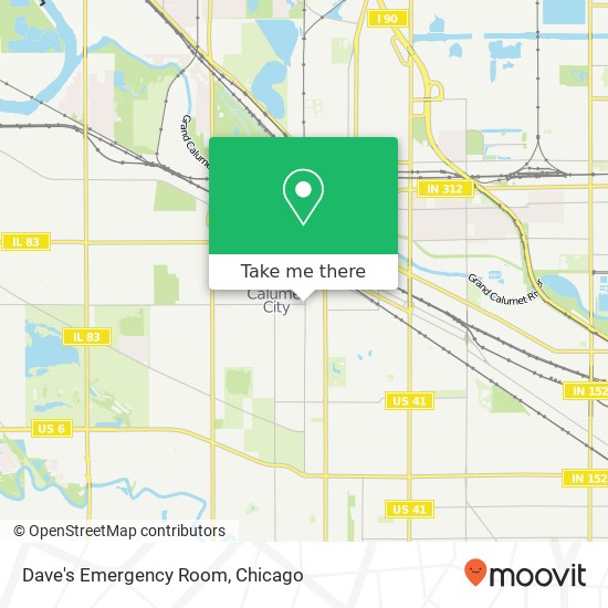 Dave's Emergency Room map