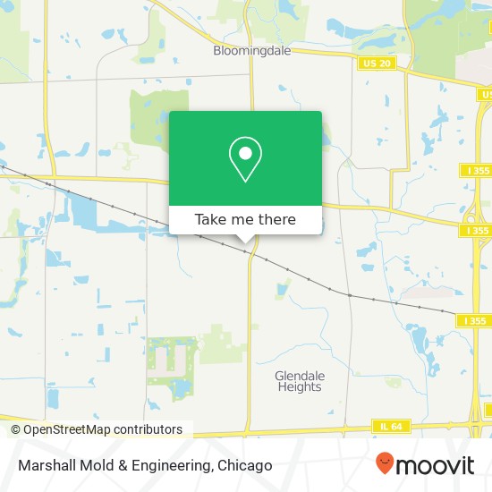 Marshall Mold & Engineering map