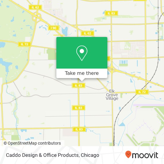 Caddo Design & Office Products map
