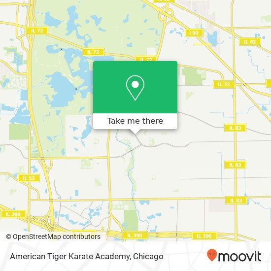 Mapa de American Tiger Karate Academy