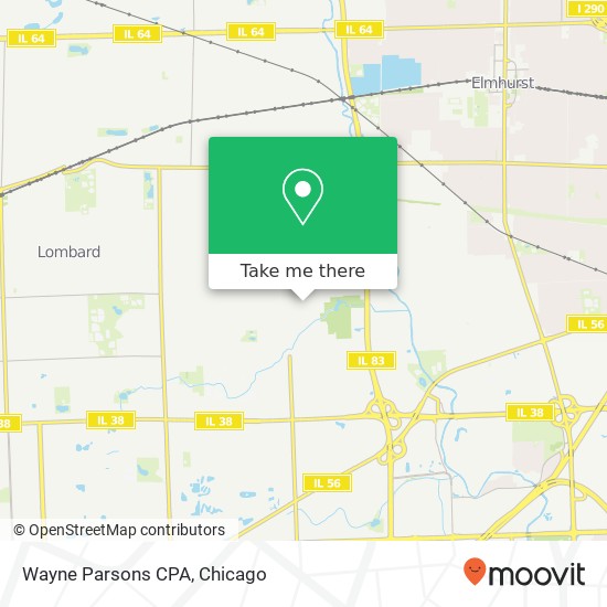 Wayne Parsons CPA map