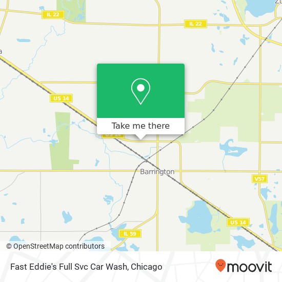 Fast Eddie's Full Svc Car Wash map