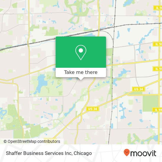 Shaffer Business Services Inc map