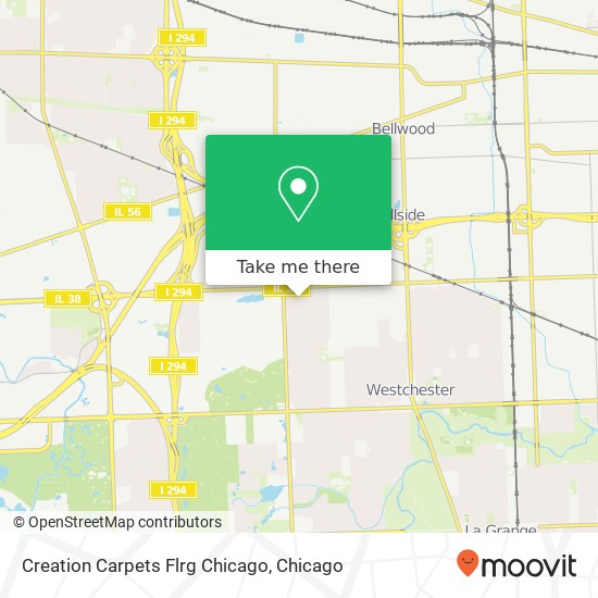 Creation Carpets Flrg Chicago map