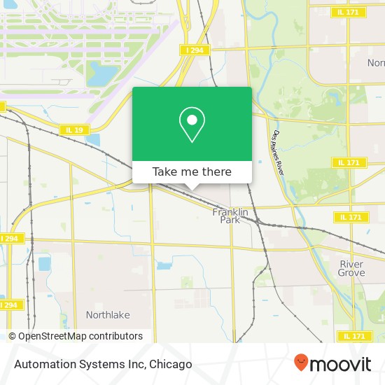 Automation Systems Inc map