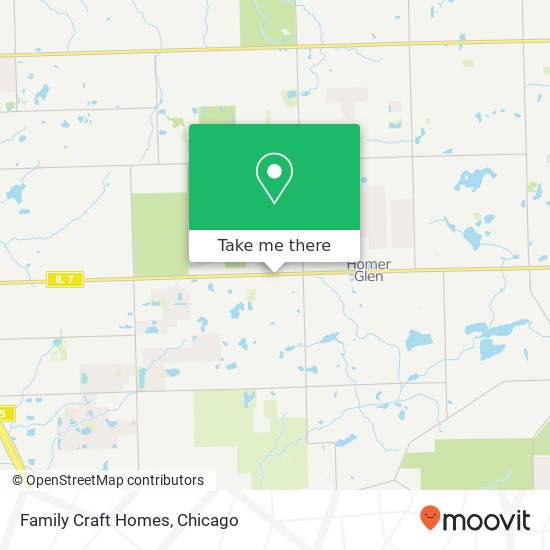 Family Craft Homes map