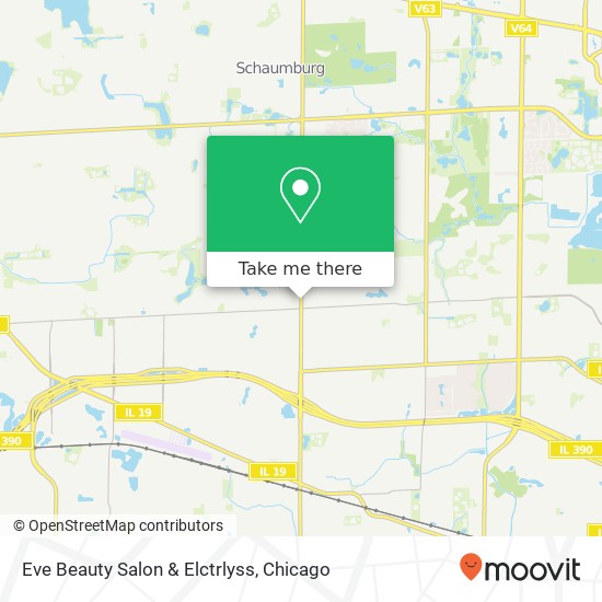 Mapa de Eve Beauty Salon & Elctrlyss